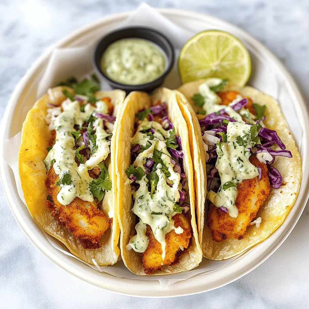 Get ready for a burst of flavor with these Crispy Fish Tacos topped with zesty Cilantro Lime Slaw! This recipe features crunchy fish fillets and a tangy slaw that perfectly balance each other. Ideal for a casual dinner or a sunny weekend gathering, don’t forget to save this delicious taco recipe for your next taco night!