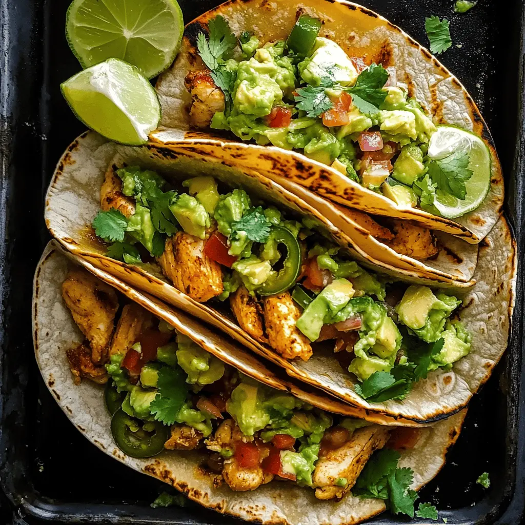 Get ready to spice up your taco night with these Crispy Poblano Chicken Tacos! Bursting with flavor and topped with a refreshing avocado-jalapeño salsa, these tacos are perfect for a quick weeknight dinner or a festive gathering. Save this recipe for an easy, delicious meal that everyone will love! 🌮✌️