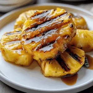 Transform your summer BBQ with this Easy Grilled Pineapple topped with Caramelized Brown Sugar! Sweet, juicy pineapples get a delicious caramel glaze that will impress your guests. Perfect for summer gatherings or a refreshing dessert. Save this recipe to make a tasty addition to your next cookout! 🍍✨
