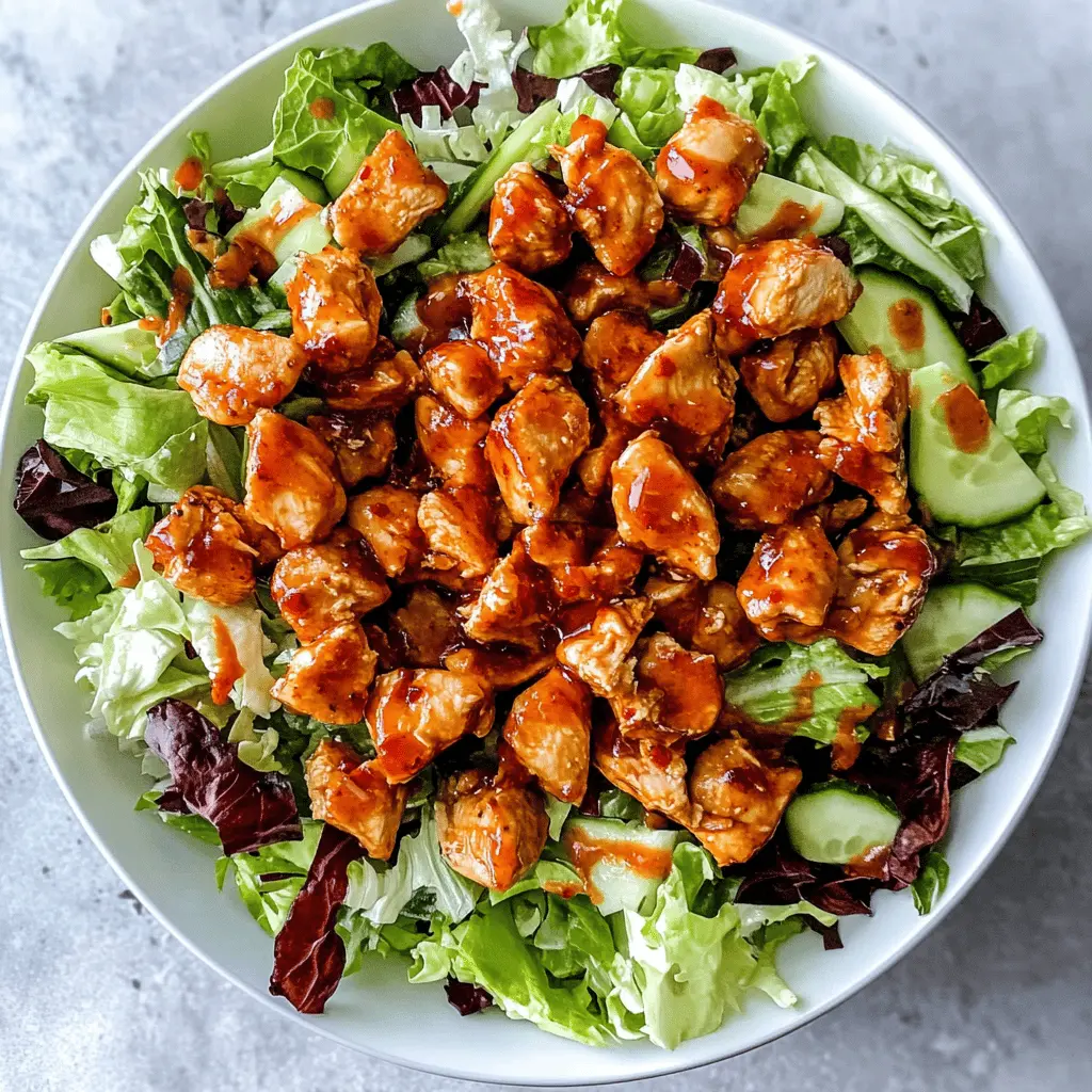 This Honey Hot Chicken Salad is the perfect blend of sweet and spicy that will brighten your lunch! Featuring tender chicken, crisp veggies, and a delicious honey mustard dressing, it's a flavorful twist on a classic salad. Save this recipe for a quick weeknight dinner or light meal any day of the week!