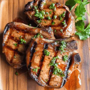 Transform your pork chops with this easy and flavorful marinade! It combines tangy mustard, zesty lemon juice, and fresh herbs to elevate the taste. Perfect for grilling or pan-searing, this marinade locks in moisture and enhances flavor. Save this recipe now for your next family dinner or backyard barbecue!