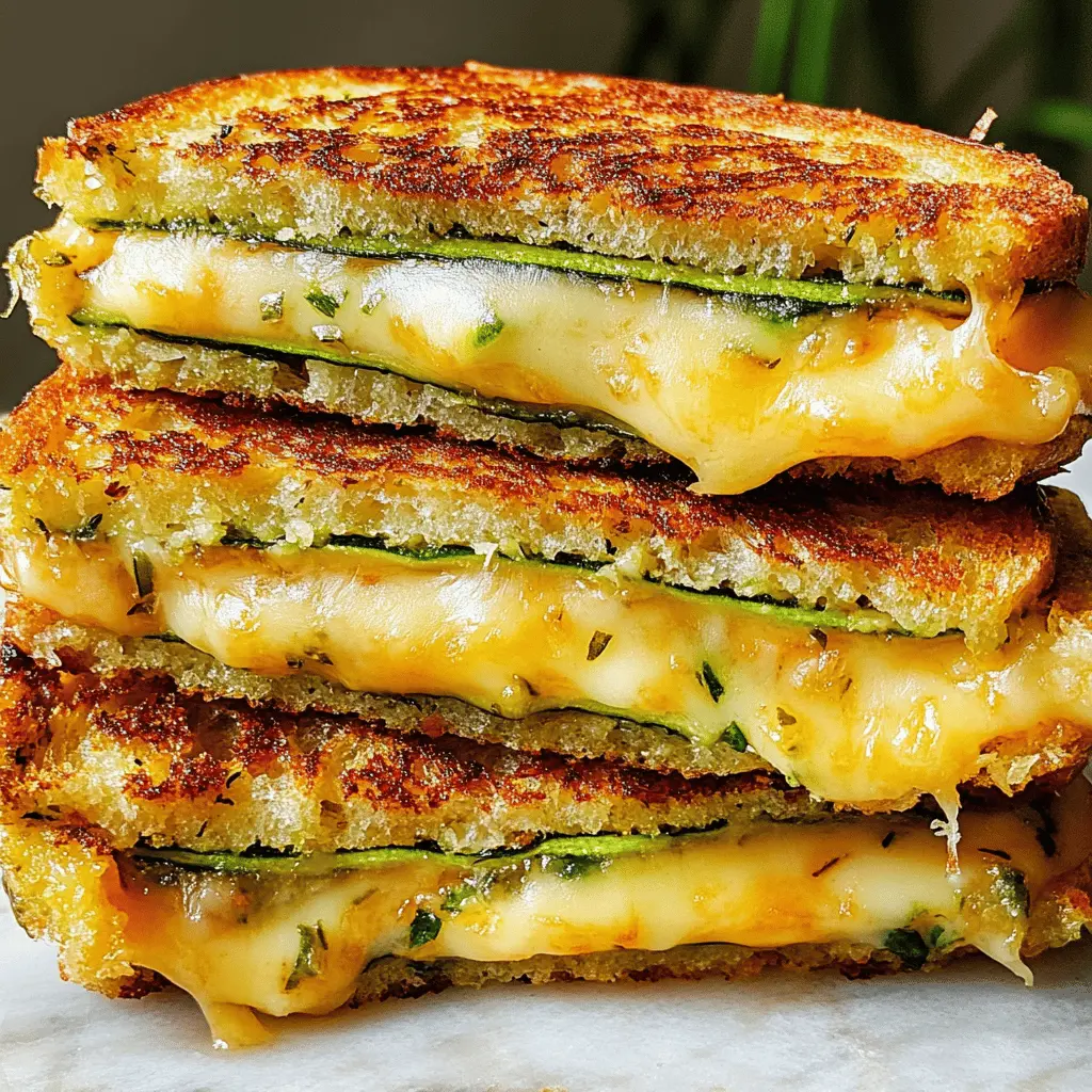 Get ready for a delicious twist on a classic! This Zucchini Grilled Cheese combines gooey cheese with fresh zucchini for a satisfying and healthy treat. Perfect for lunch or a quick snack, this recipe is easy to whip up and bursting with flavor. Save this pin for your next cozy meal or picnic! It’s sure to impress family and friends.
