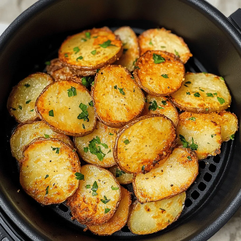 Looking for a delicious side dish that’s easy to make? These crispy sliced potatoes in the air fryer are a must-try! Enjoy the perfect blend of crunch and flavor with every bite, thanks to fresh herbs and seasonings. Ideal for weeknight dinners or casual gatherings, don’t forget to save this recipe for your next meal!