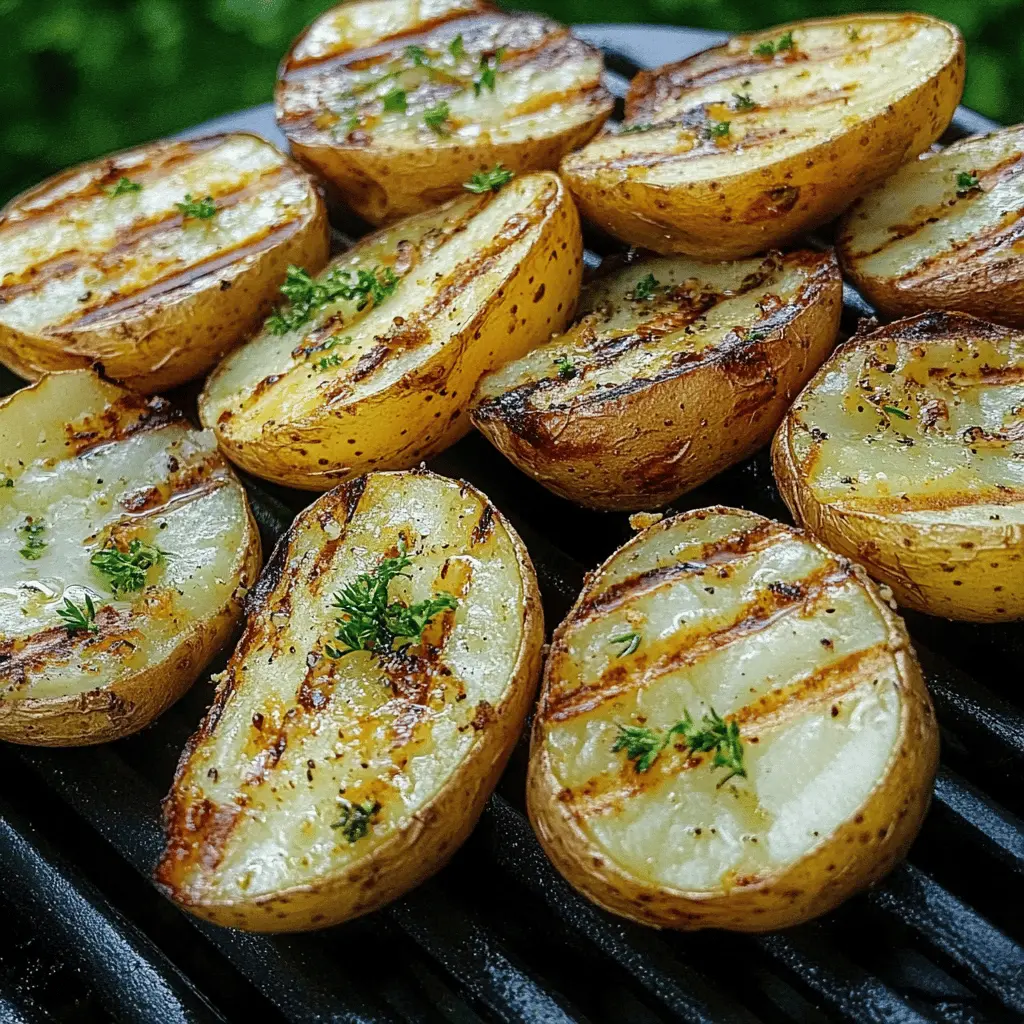 These Grilled Baked Potatoes are the perfect blend of crispy skin and fluffy interior. Made with just a few simple ingredients, these potatoes are seasoned to perfection and cooked right on the grill for a smoky flavor. Ideal for summer barbecues or as a side dish for family dinners. Save this recipe for your next grilling adventure!