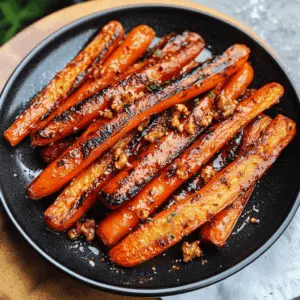 Sweet, tender grilled carrots with a honey brown sugar glaze bring a delightful twist to your table! This recipe highlights the natural sweetness of fresh carrots and combines it with a rich caramelized glaze. Perfect for family dinners or summer barbecues, these carrots are a colorful and tasty side that everyone will love. Make sure to save this recipe for your next gathering!