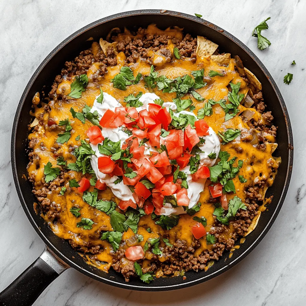 This one-pot Ground Beef Burrito Skillet is a cozy meal bursting with flavor! Filled with seasoned beef, vibrant veggies, and melted cheese, it’s perfect for busy weeknights. Enjoy the satisfying taste of burritos without the fuss of rolling them up. Save this recipe for an easy family dinner or a fun gathering with friends!