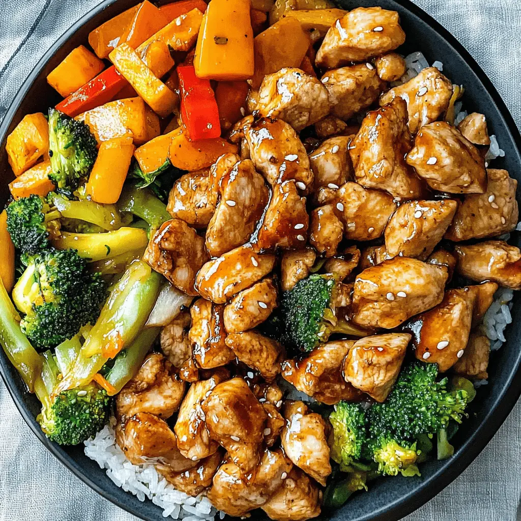 Get ready for a delicious Asian-inspired meal with this Hibachi Chicken and Vegetables recipe! Packed with tender chicken, crisp vegetables, and bold flavors, it's perfect for a weeknight dinner or a fun gathering. Save this pin to enjoy a taste of the hibachi grill right at home! Ideal for family dinners, meal prep, or impressing your guests!