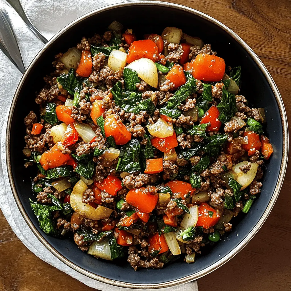 Bring the vibrant flavors of the Mediterranean to your kitchen with this quick and easy Ground Beef Stir Fry! Packed with fresh vegetables and aromatic spices, this dish is perfect for busy weeknights. Save this recipe for a satisfying meal that your family will love any day of the week!
