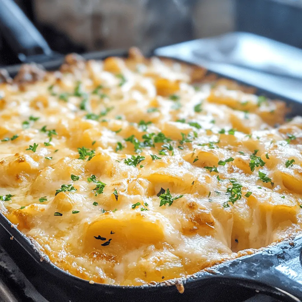 These Smoked Cheesy Potatoes are a game-changer for your next barbecue! Loaded with creamy cheese and smoky flavor, they're the perfect side dish for any occasion. With easy-to-follow steps, you can impress your family and friends. Don't forget to save this recipe for your next gathering—everyone will want a bite!