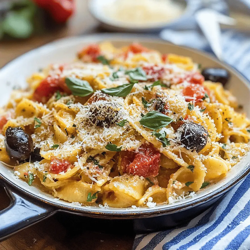 Easy Mediterranean One-Pot Pasta Recipe