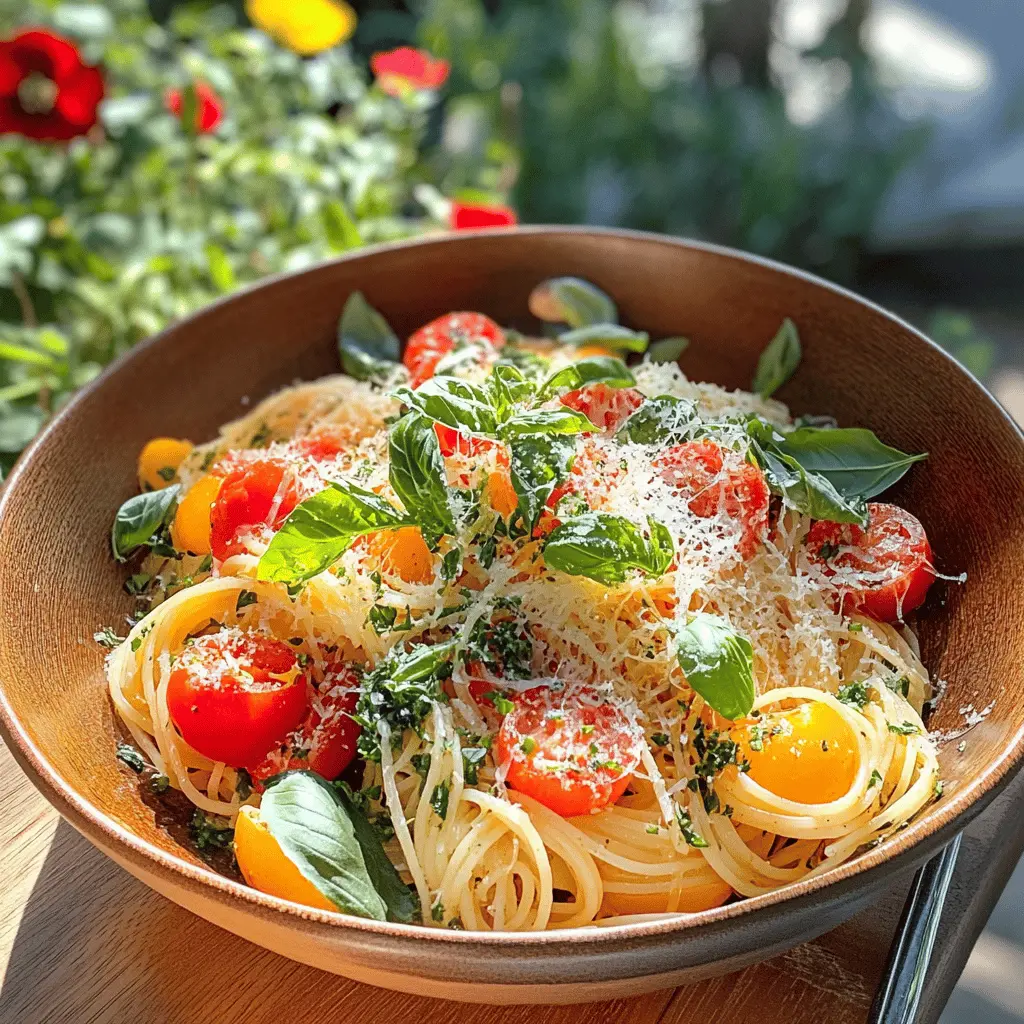 Easy Summer Garden Pasta Recipe