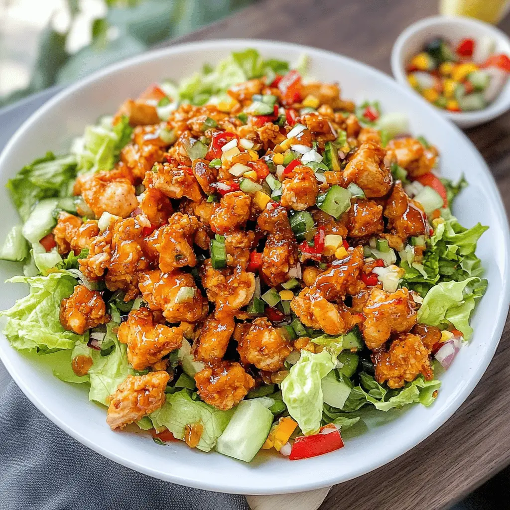 Easy Honey Hot Chicken Salad Recipe