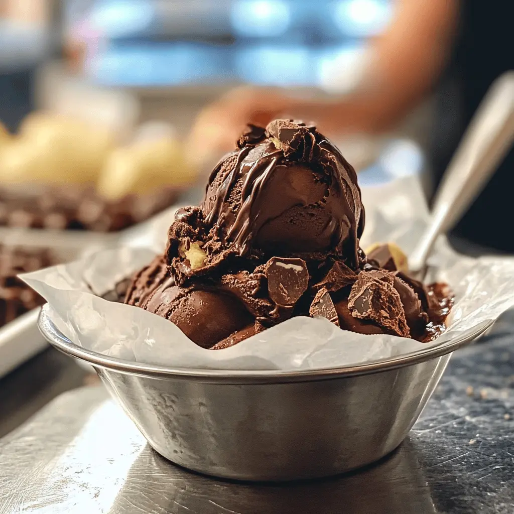 Creamy Dark Chocolate Gelato Recipe