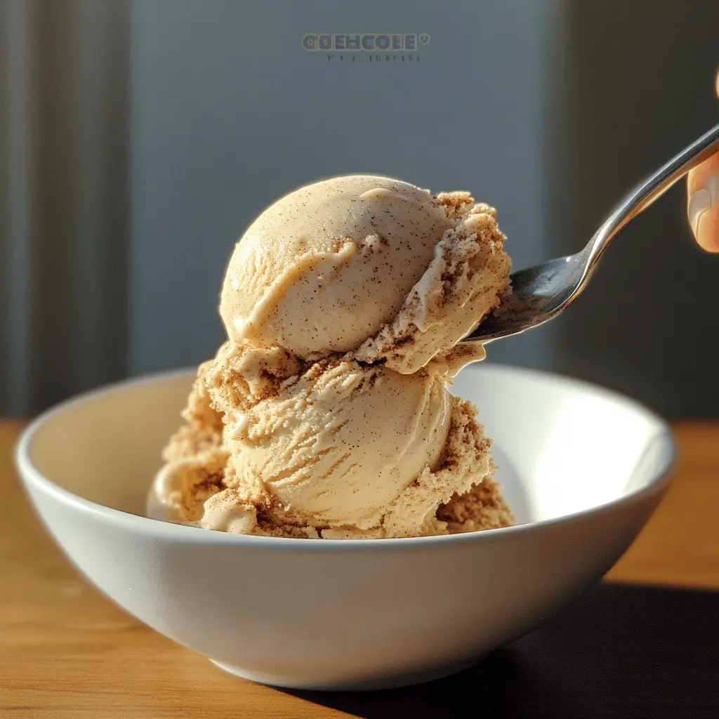 Easy Brown Sugar Cinnamon Ice Cream Recipe