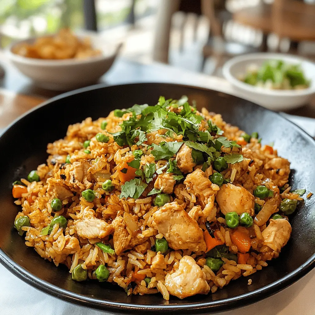 Easy Restaurant-Style Chicken Fried Rice Recipe