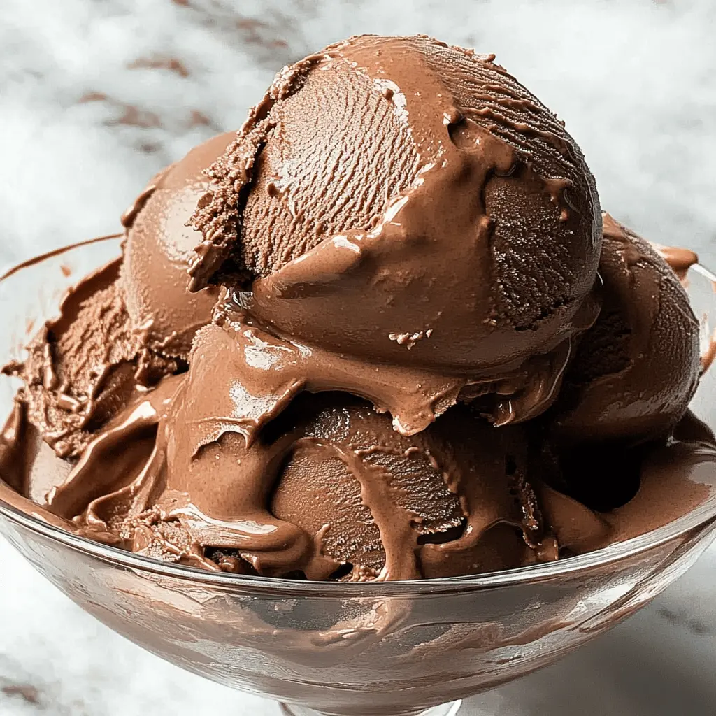 Best Creamy Homemade Chocolate Ice Cream Recipe