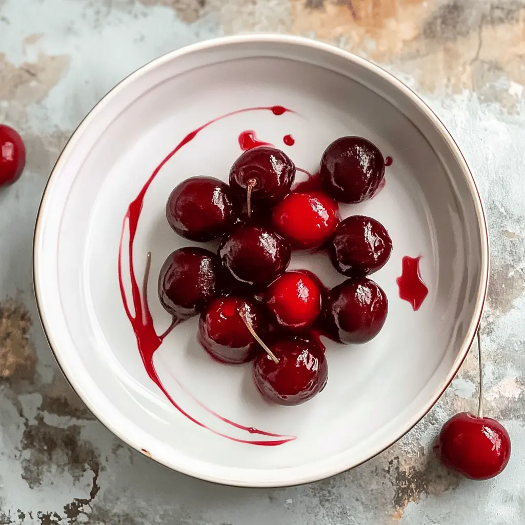 Easy Homemade Amaretto Cherries (Lazzaroni Copycat)