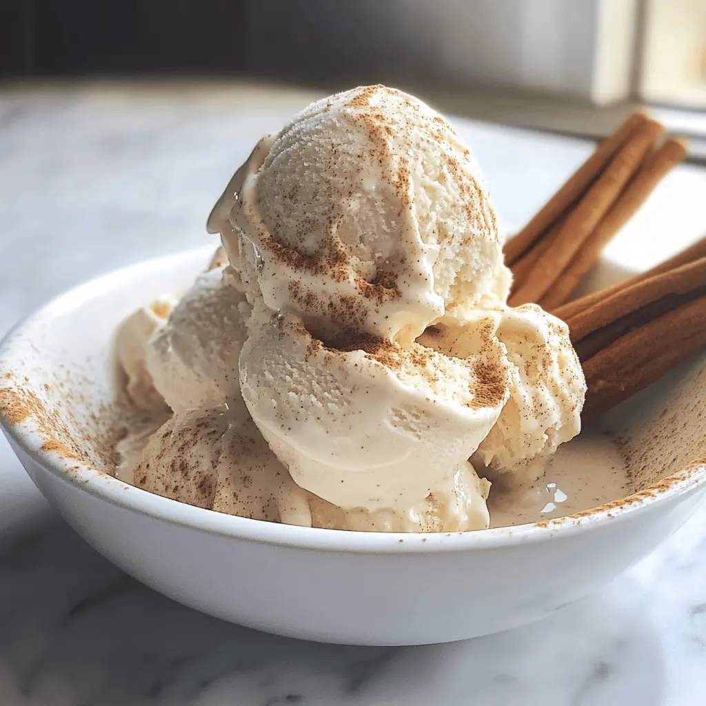Easy Homemade Cinnamon Honey Ice Cream Recipe