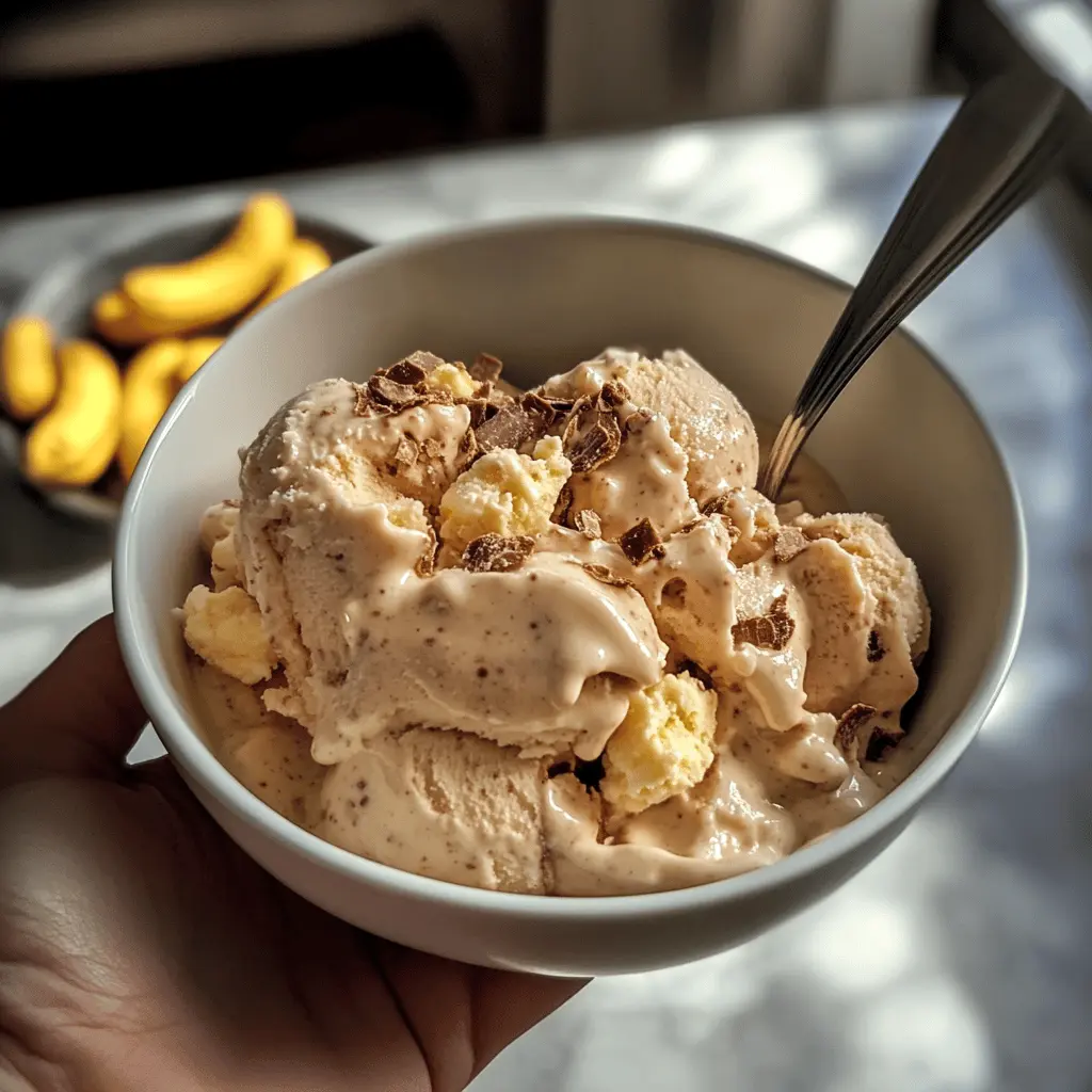 Easy Homemade Cottage Cheese Peanut Butter Ice Cream