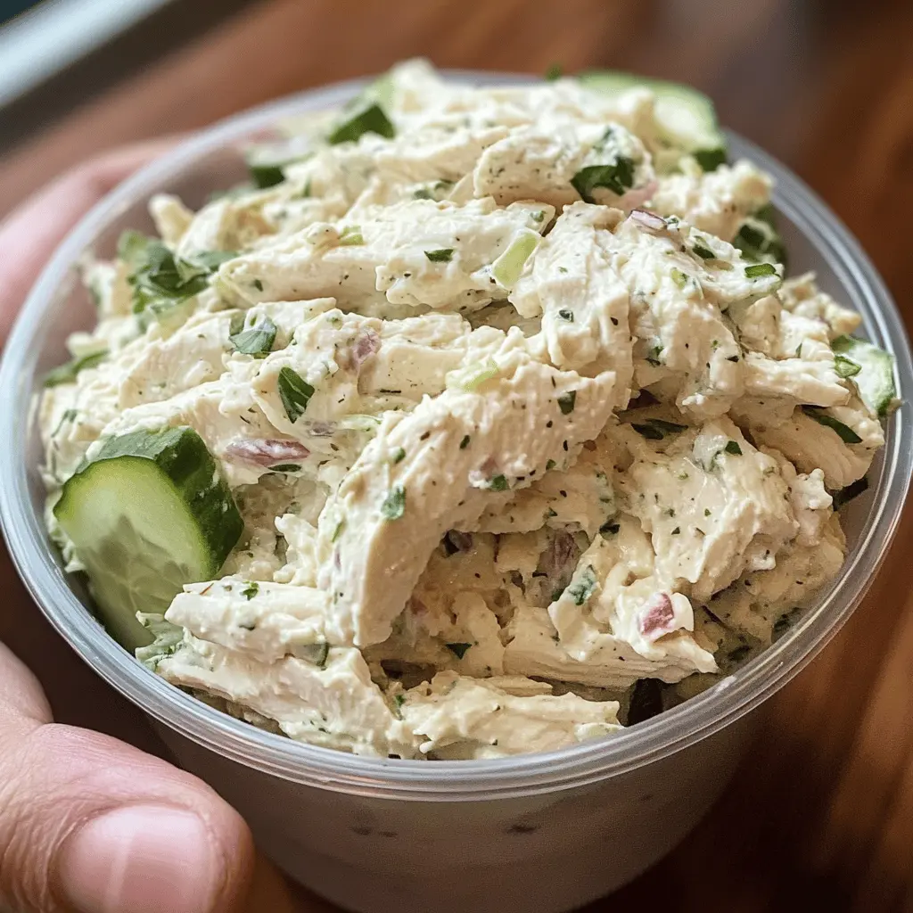 Easy Copycat Round Swamp Farm Chicken Salad Recipe