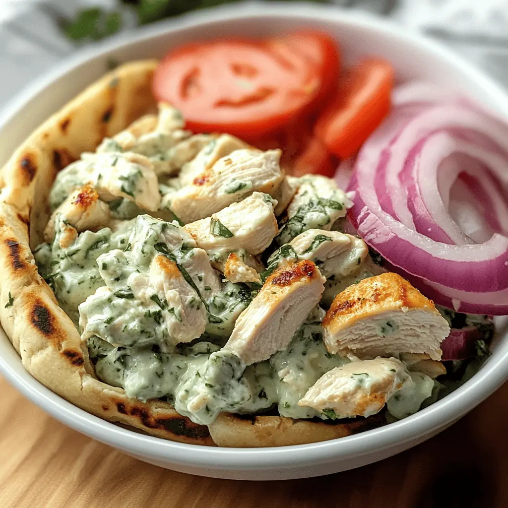Easy Tzatziki Chicken Salad Recipe