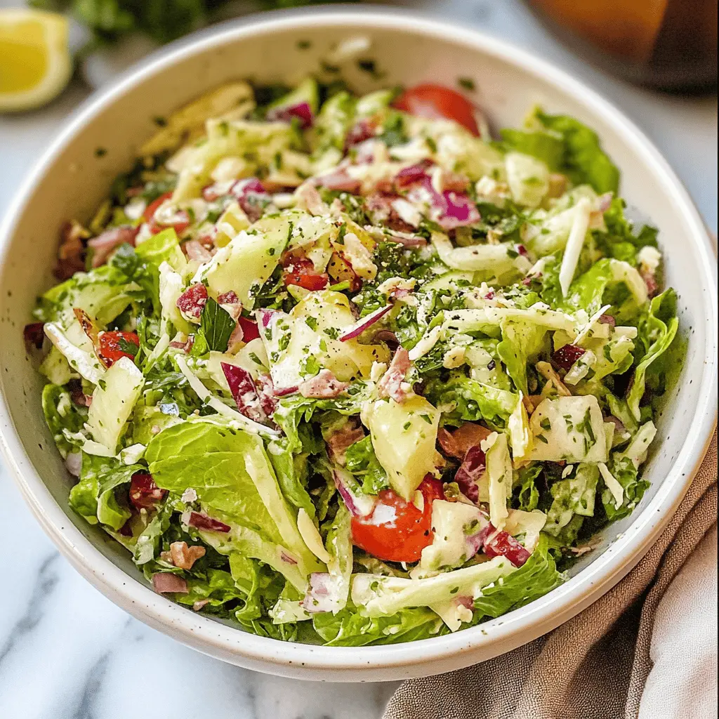 Famous La Scala Chopped Salad Recipe