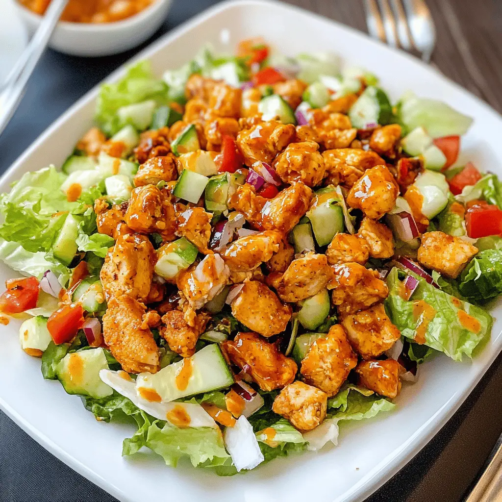 Easy Honey Hot Chicken Salad Recipe