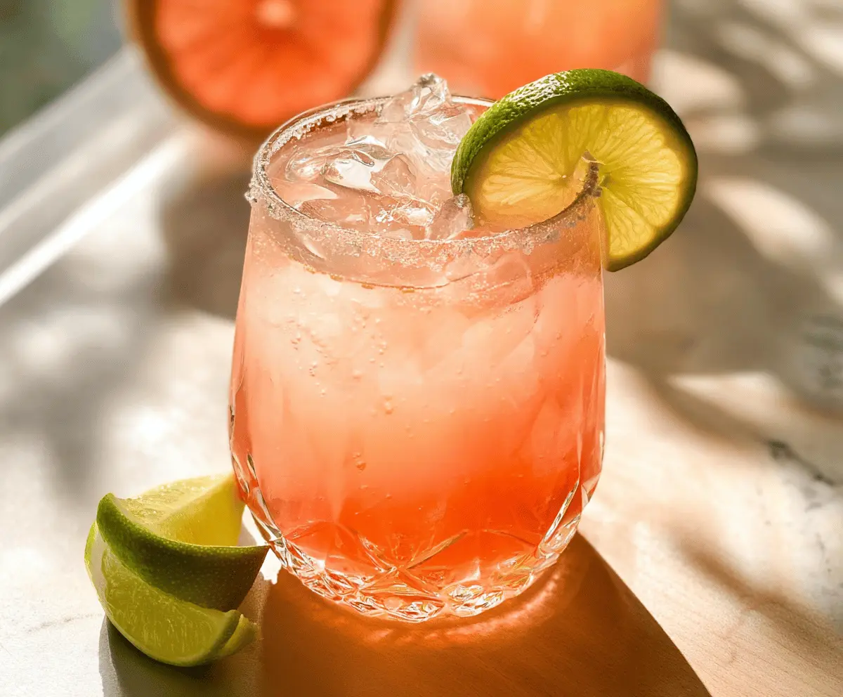 Easy Refreshing Paloma Cocktail Recipe