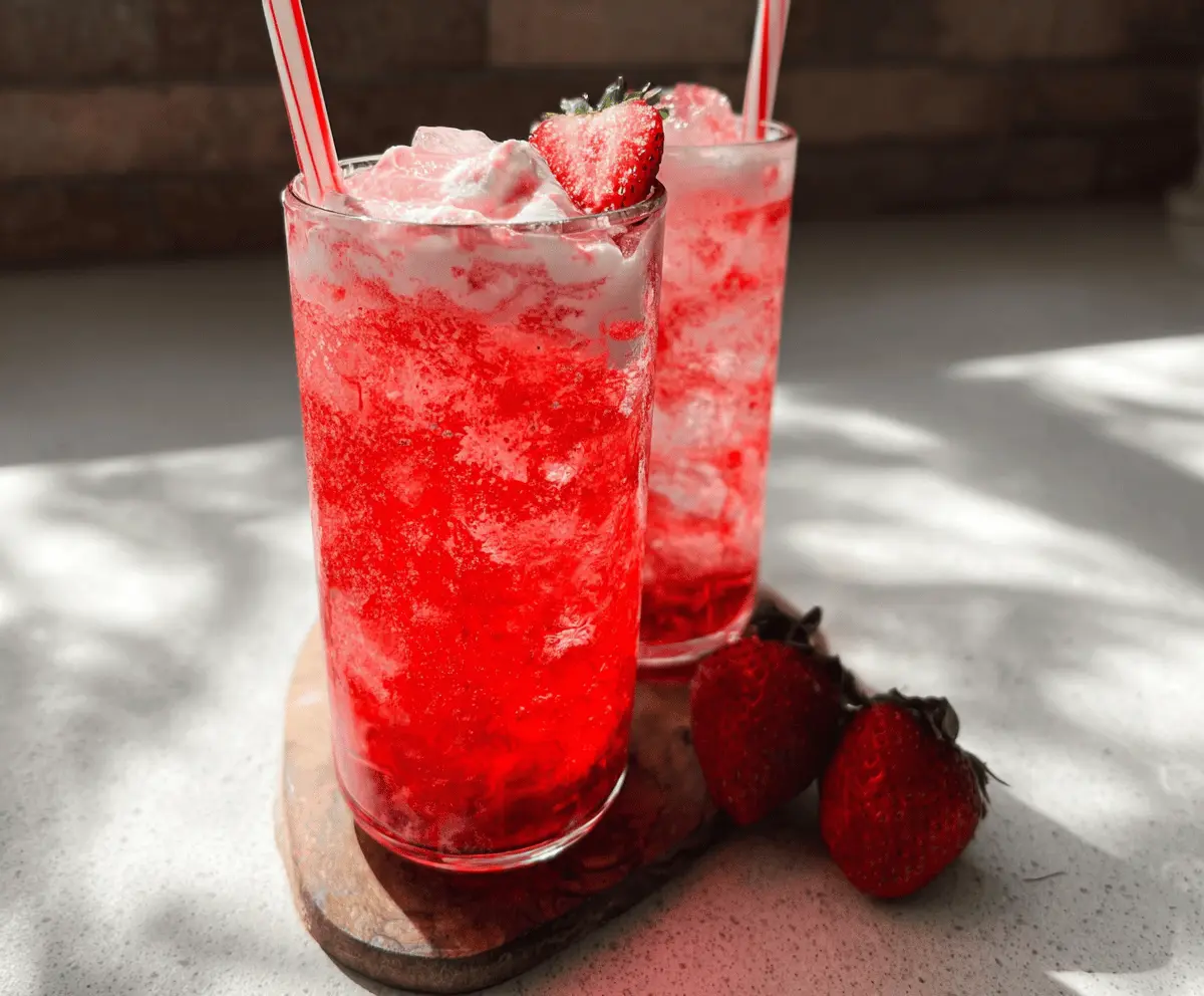 Easy Homemade Strawberry Cream Soda Recipe
