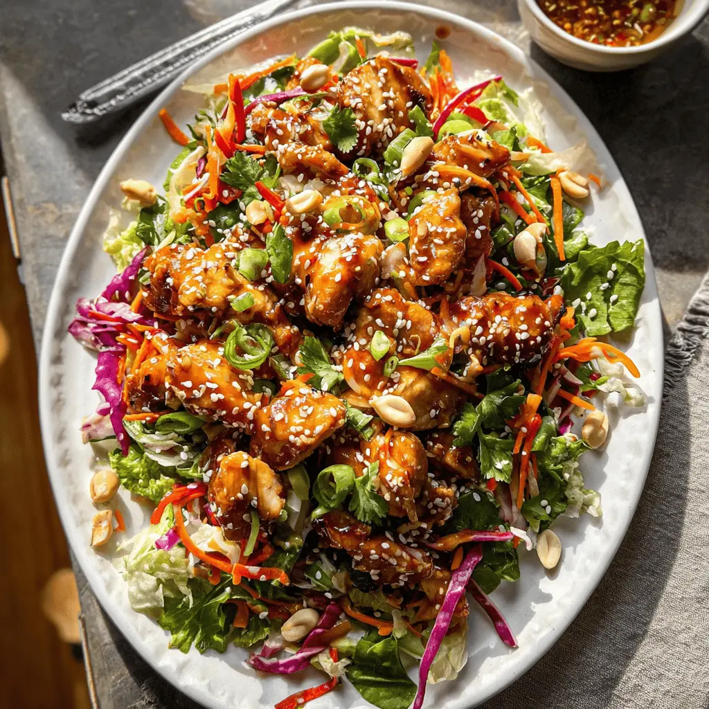 Easy Sesame Chicken Salad Recipe