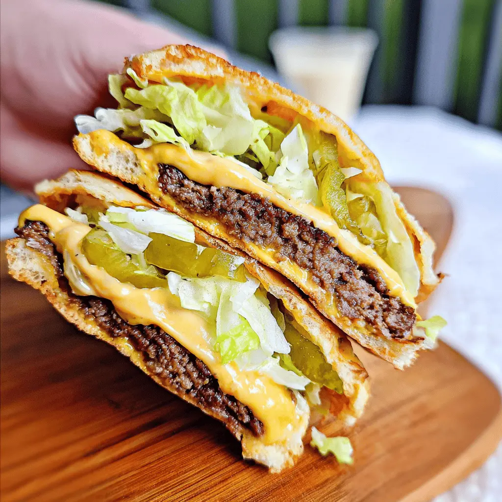 Keto Big Mac Smash Burgers Recipe