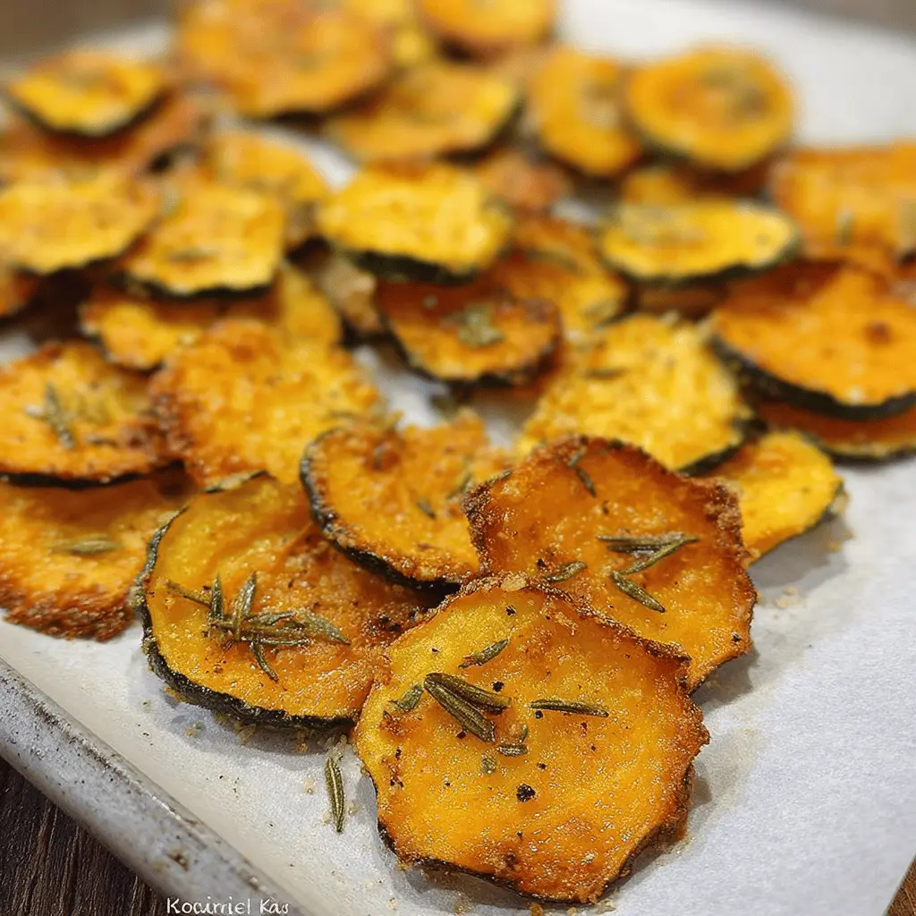 Easy Crispy Baked Zucchini Chips Recipe
