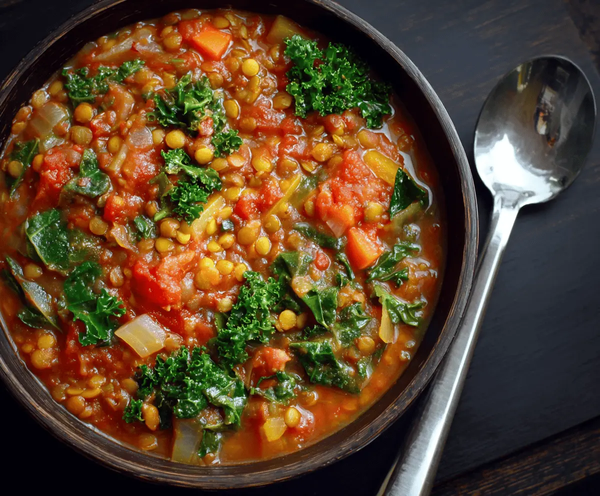 Vegan Lentil and Vegetable Stew