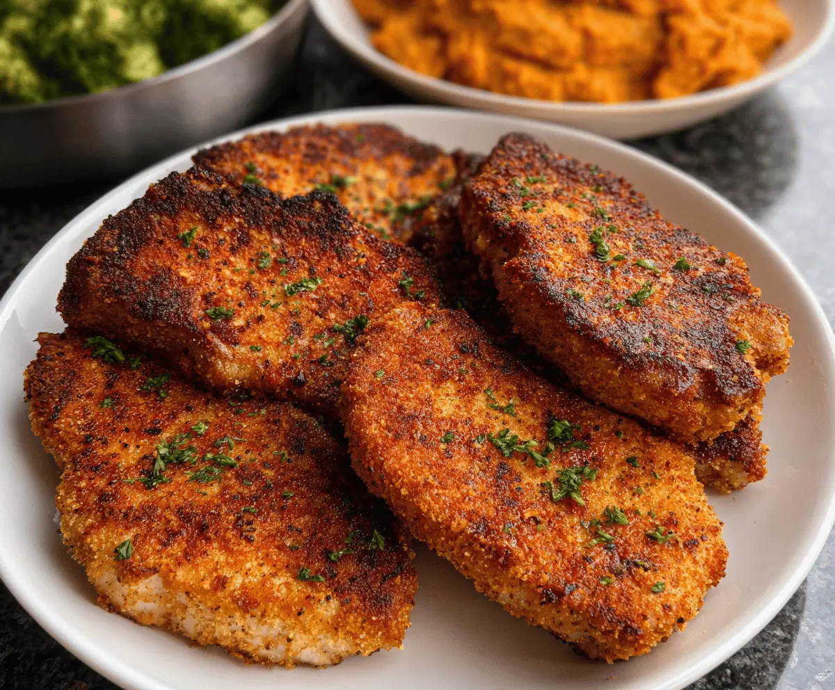 Crispy Fried Pork Chops Recipe