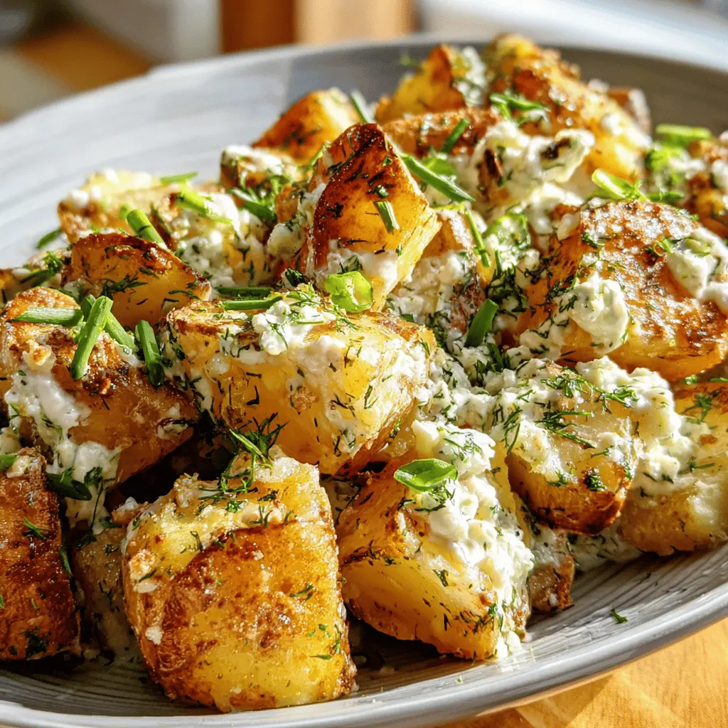 Crispy Potato Salad with Crunchy Texture
