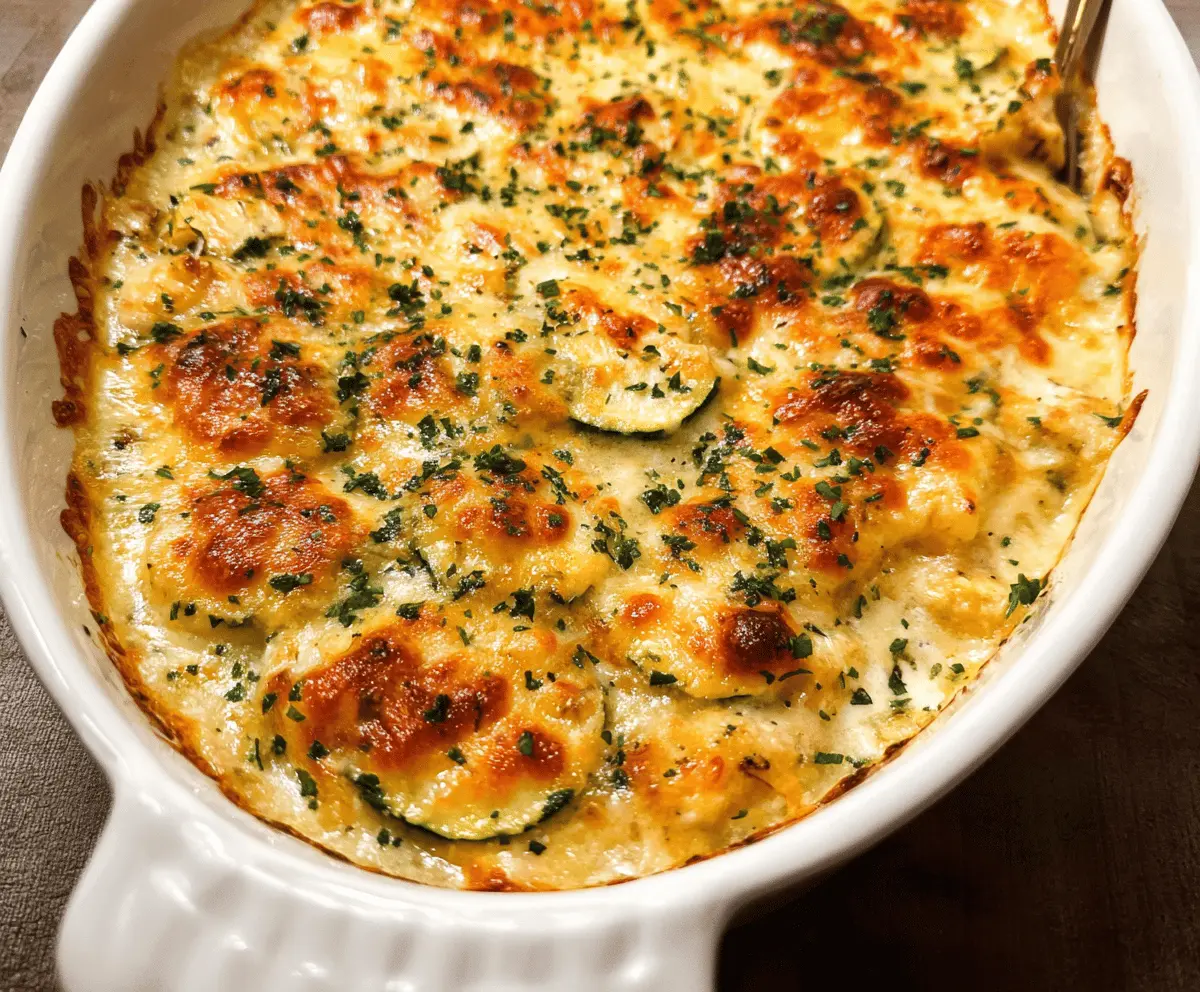 Easy Chicken Zucchini Casserole Recipe