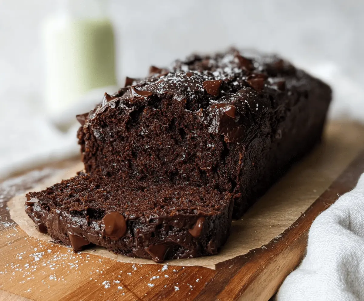 Gluten-Free Chocolate Zucchini Bread Recipe