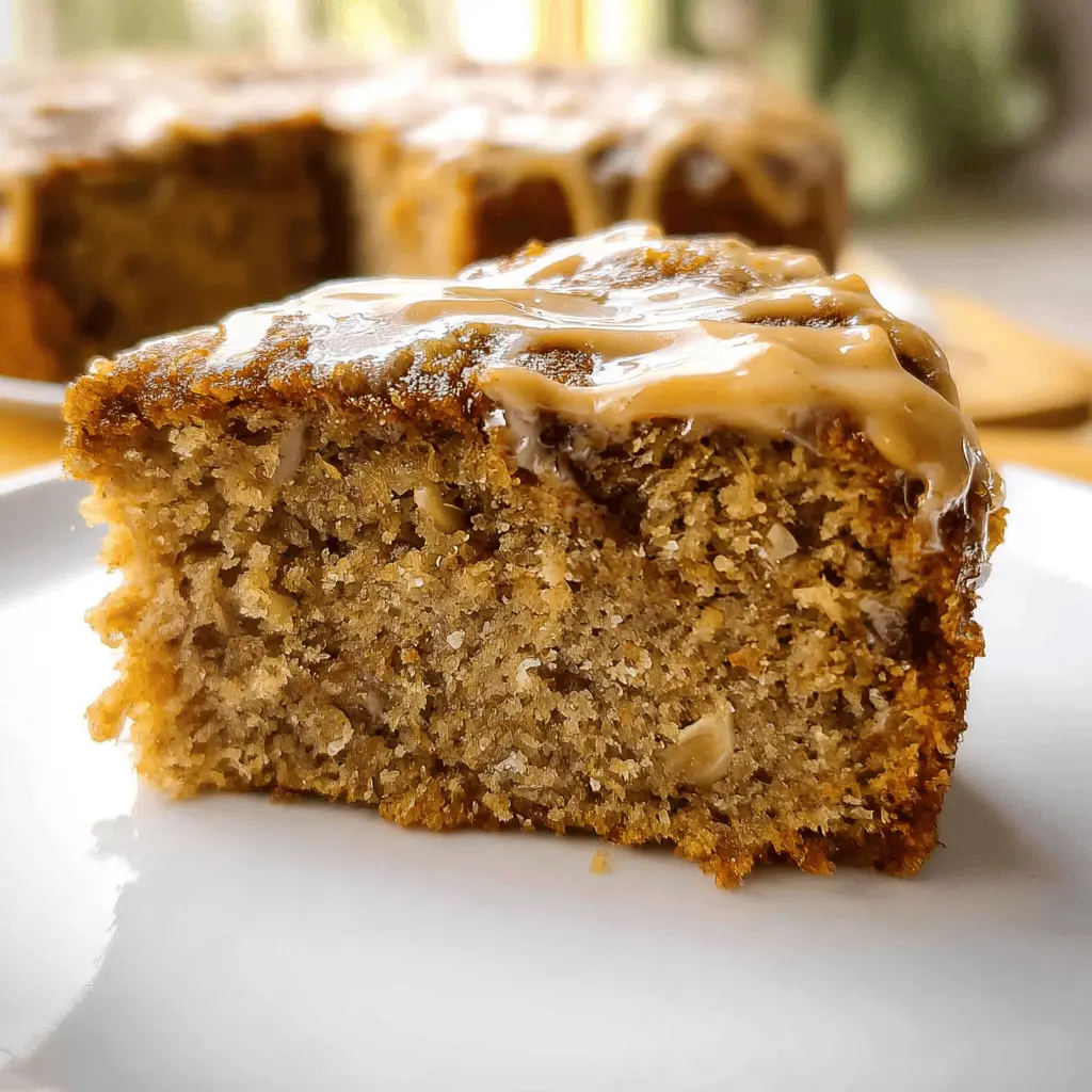 Moist Peanut Butter Zucchini Cake Recipe