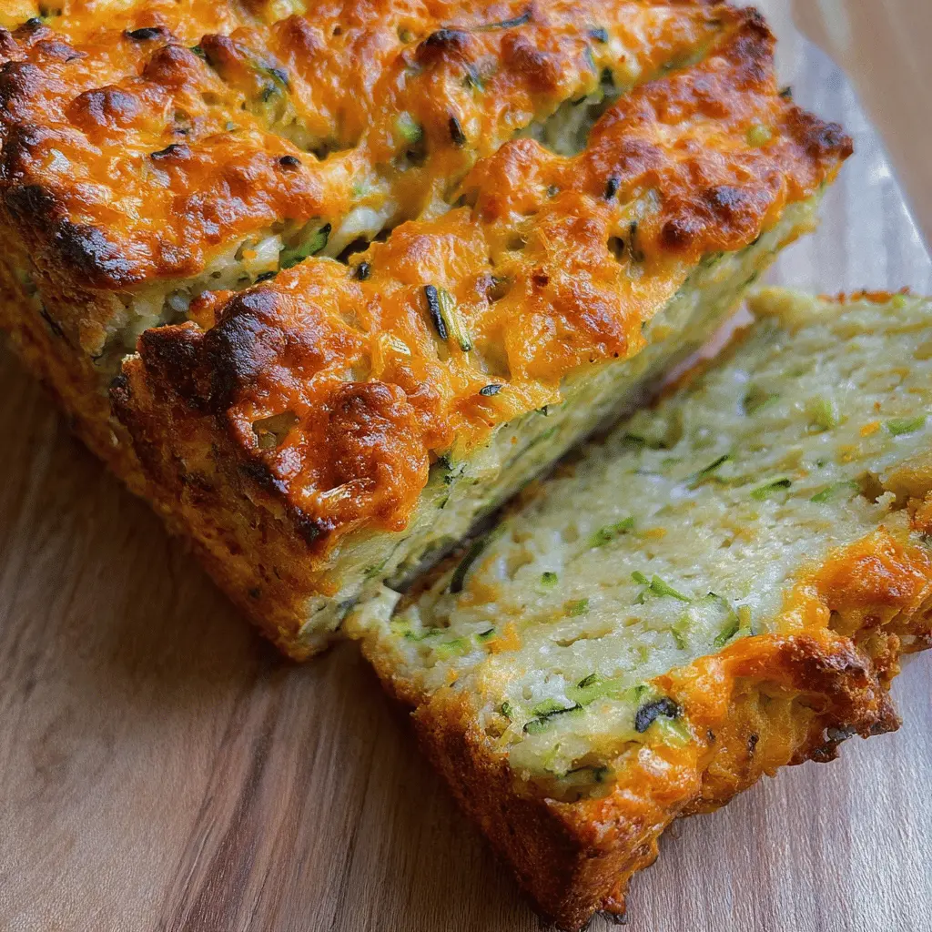 Easy Zucchini Cheese Bread Recipe