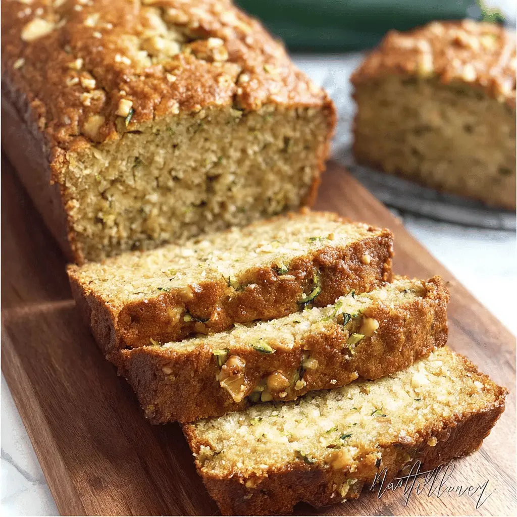 Gluten-Free Almond Flour Zucchini Bread Recipe