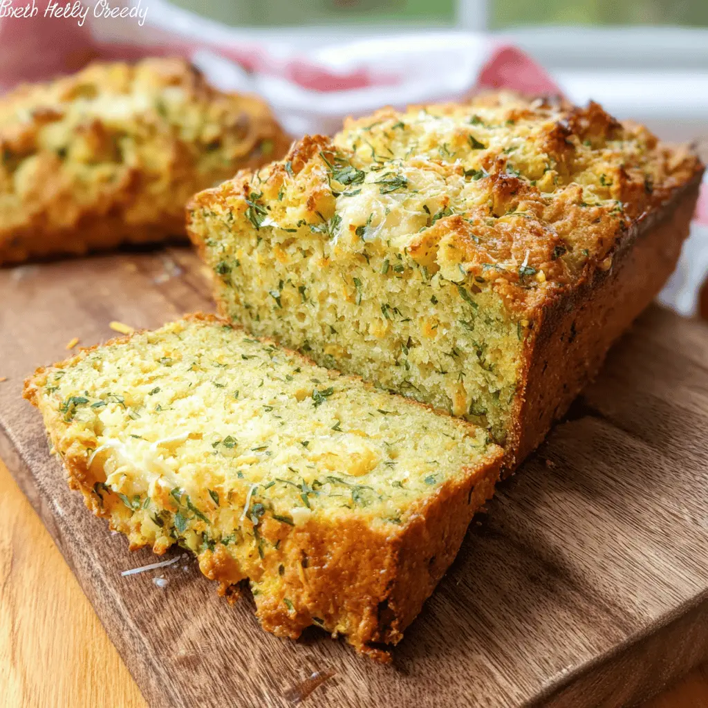Cheesy Herb and Cheddar Squash Bread Recipe