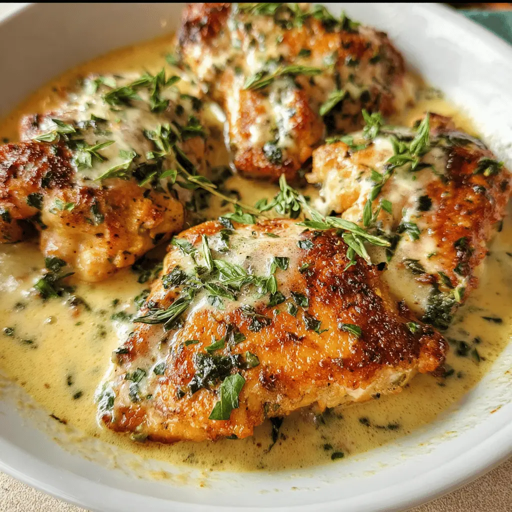 Creamy Herb Chicken Recipe for Cozy Dinners