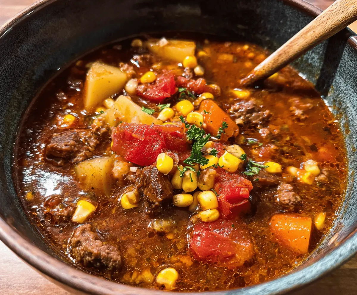 Hearty Cowboy Stew Recipe for Cozy Nights