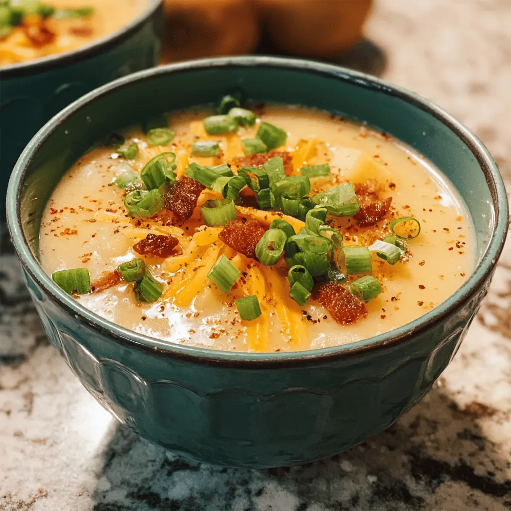 Easy Crockpot Potato Soup Recipe for Cozy Comfort