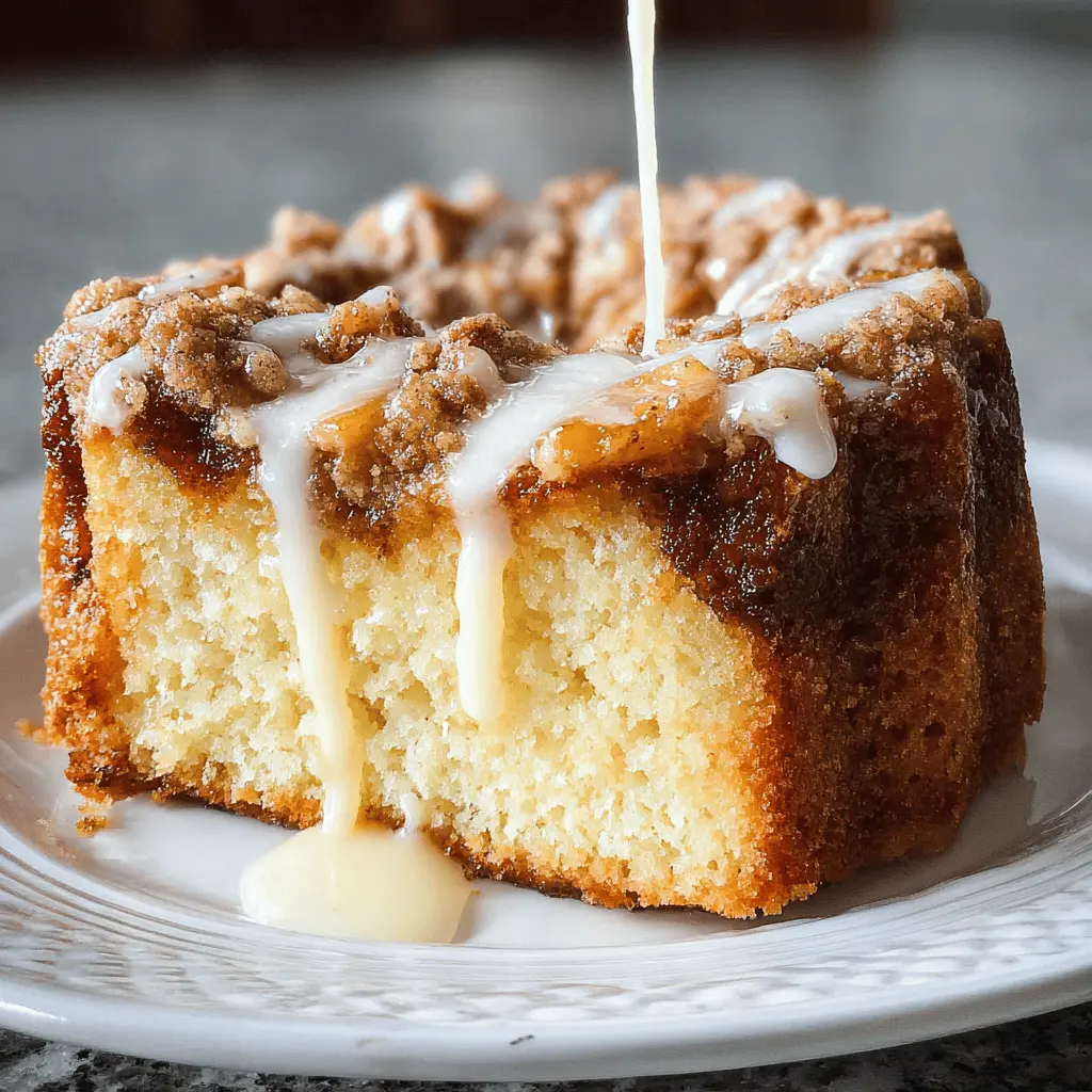 Cream Cheese Peach Cobbler Pound Cake Recipe