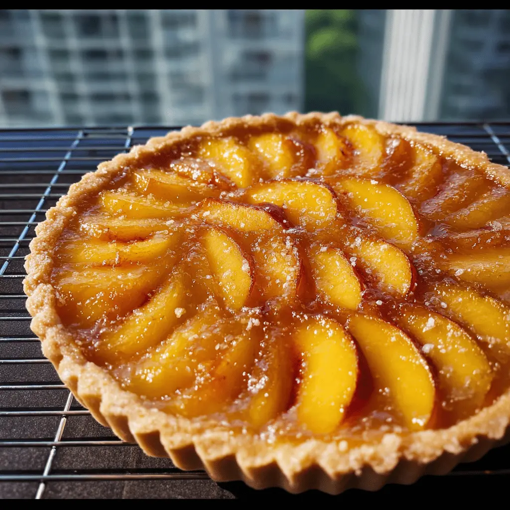Easy Homemade Peach Tart Recipe