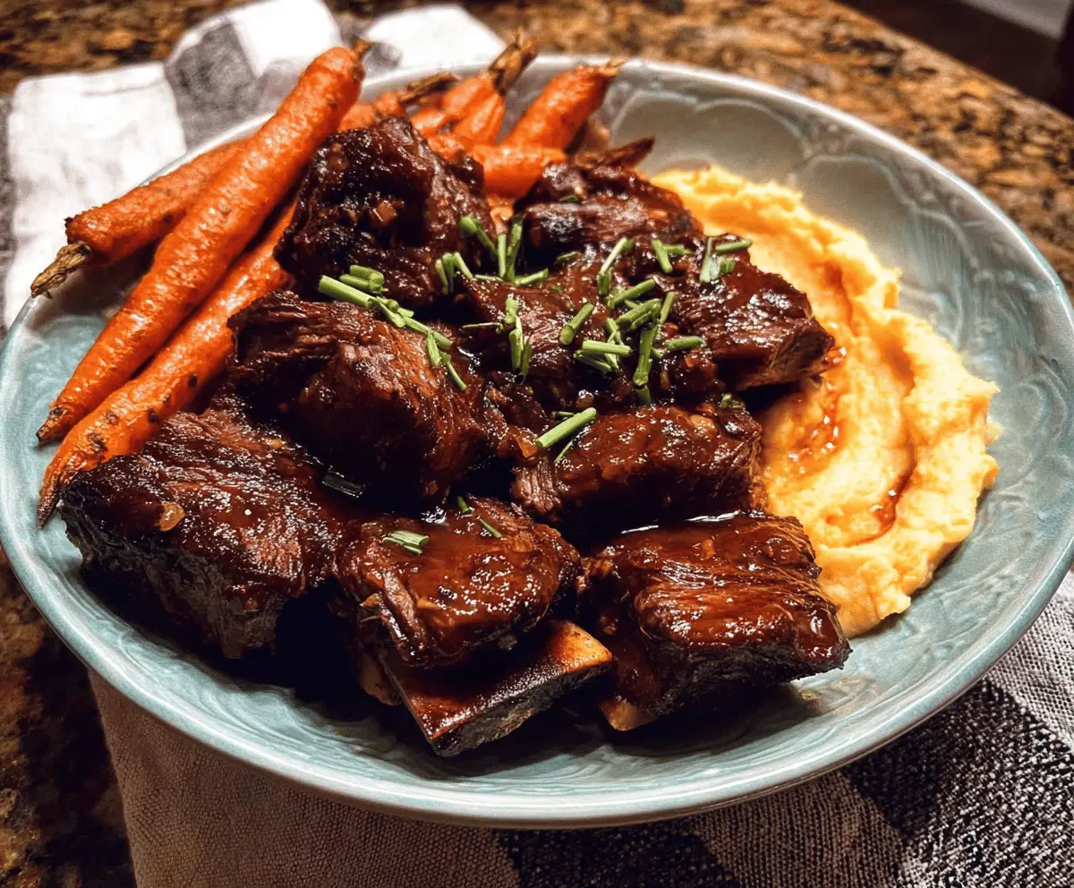 Super Tender Slow Cooker Beef Short Ribs Recipe