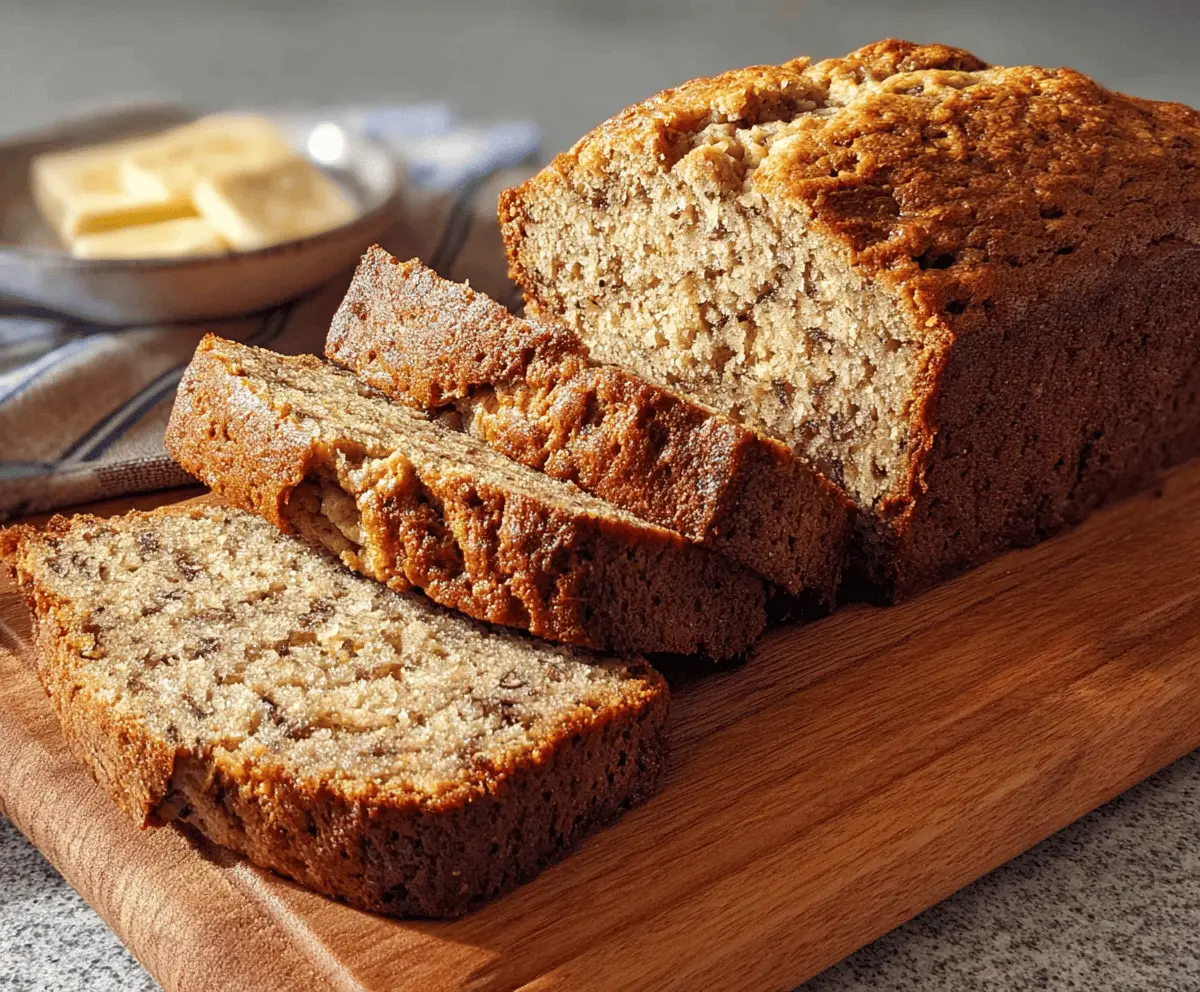 Moist Sour Cream Banana Bread Recipe