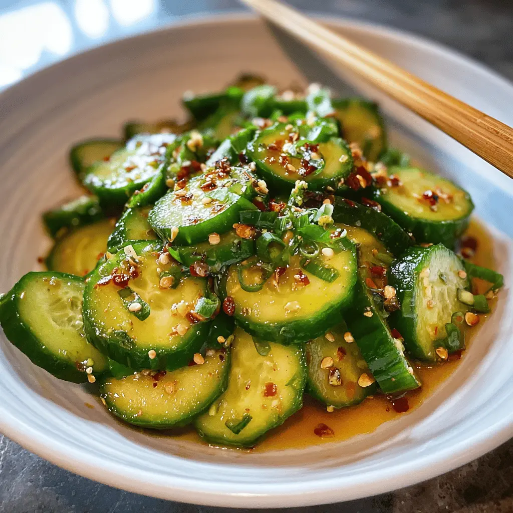 Easy Asian Cucumber Salad Recipe for Refreshing Sides