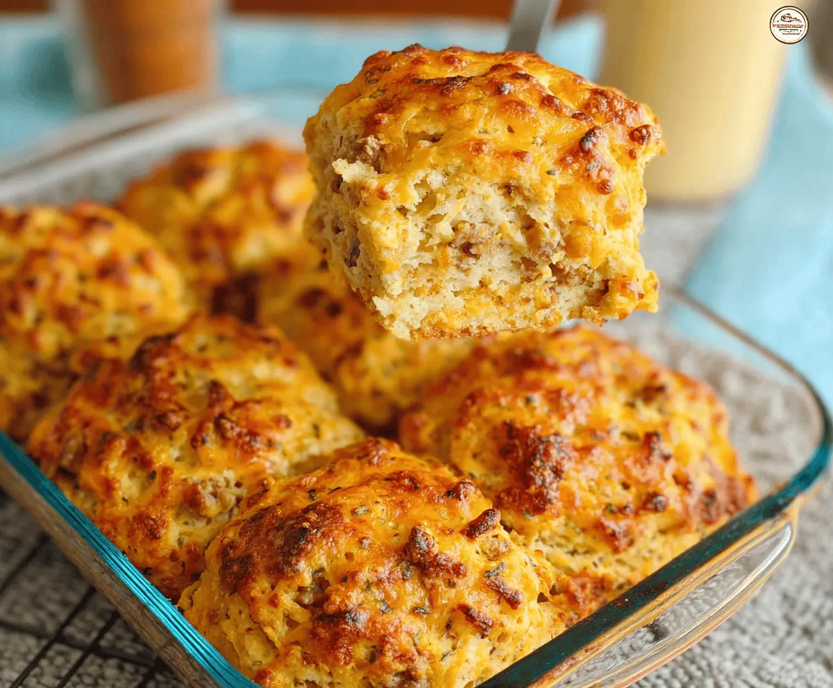 Delicious Breakfast Butter Swim Biscuits served on a plate, golden and flaky, perfect for breakfast start.